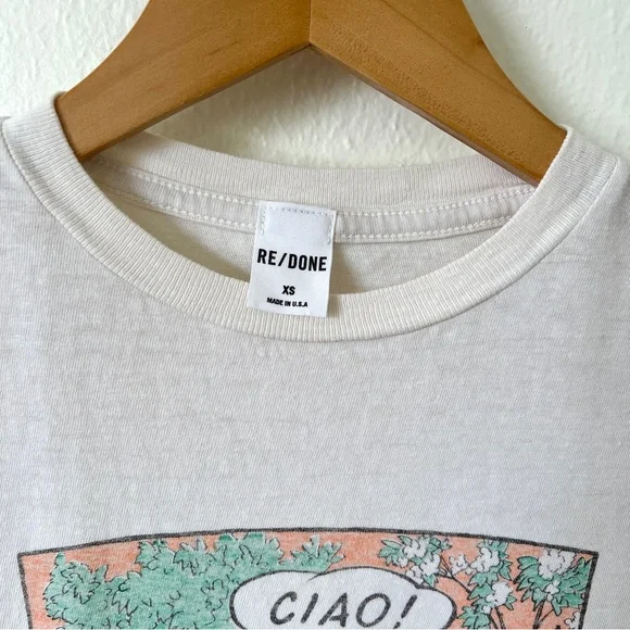 Re/Done Classic Ciao Tee - Picture 4 of 10